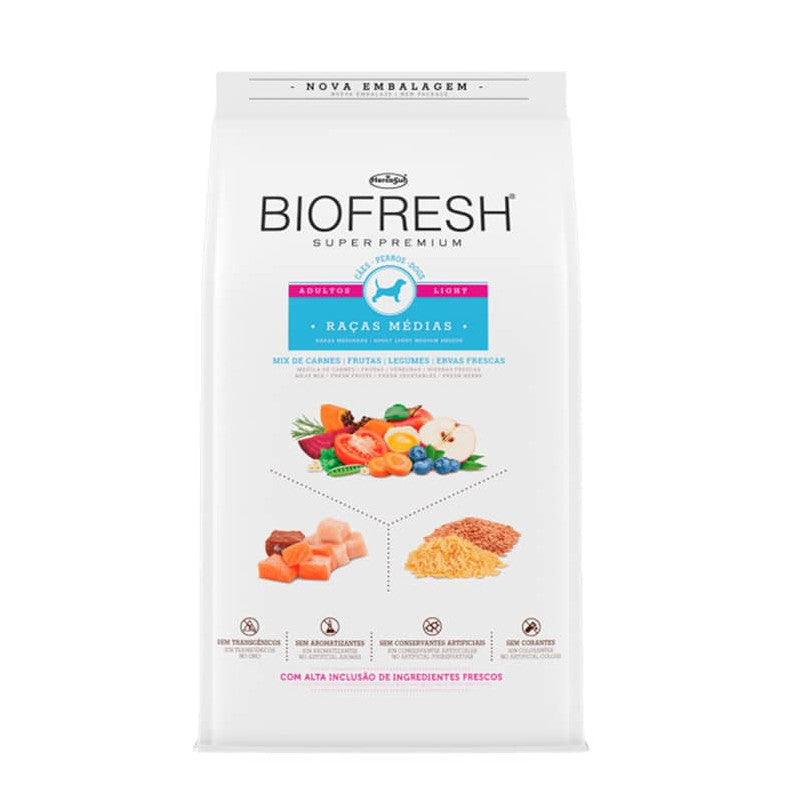 BIOFRESH PERRO LIGHT RAZA MEDIANA 10 KG