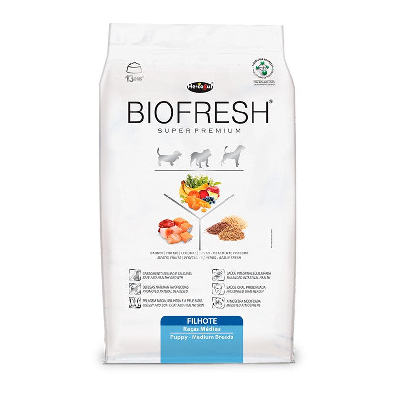 BIOFRESH PERRO CACHORRO RAZA MEDIANA
