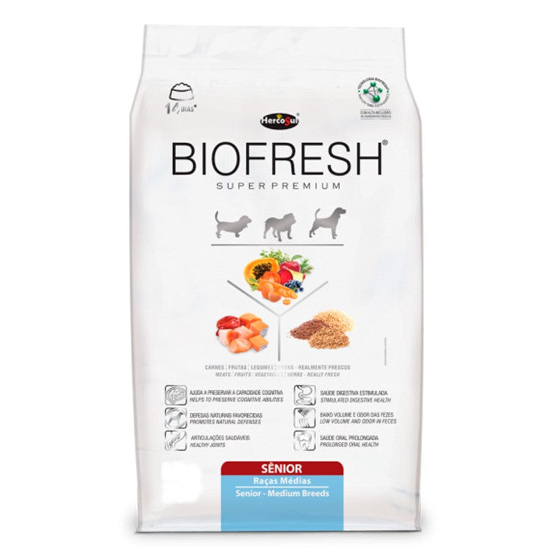 BIOFRESH PERRO SENIOR RAZA MEDIANA