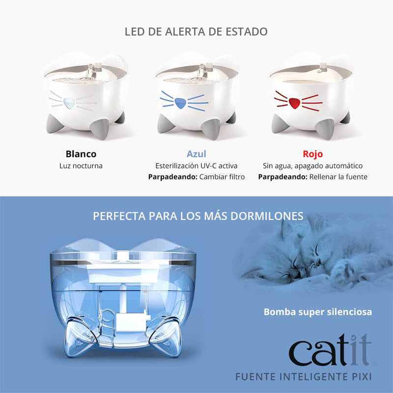 Catit Pixi Fuente Bebedera Smart