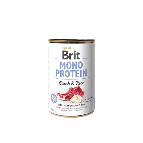 LATA BRIT CARE MONO PROTEIN LAMB & RICE 400 GR