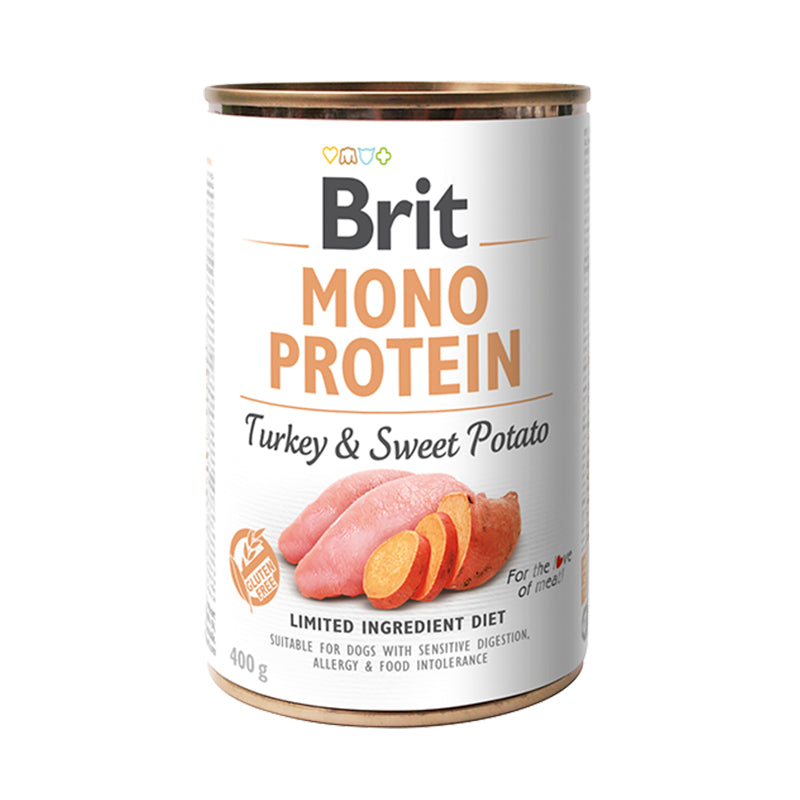 LATA BRIT CARE MONO PROTEIN TURKEY & SWEET POTATO 400 GR