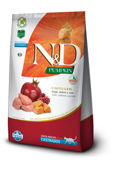 N&D PUMPKIN F CASTRADO FRANGO 1.5 KG