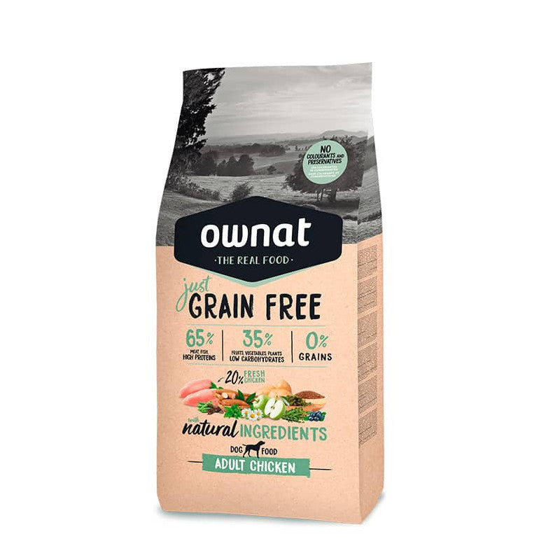 Ownat Just GF Adult Chicken Perro