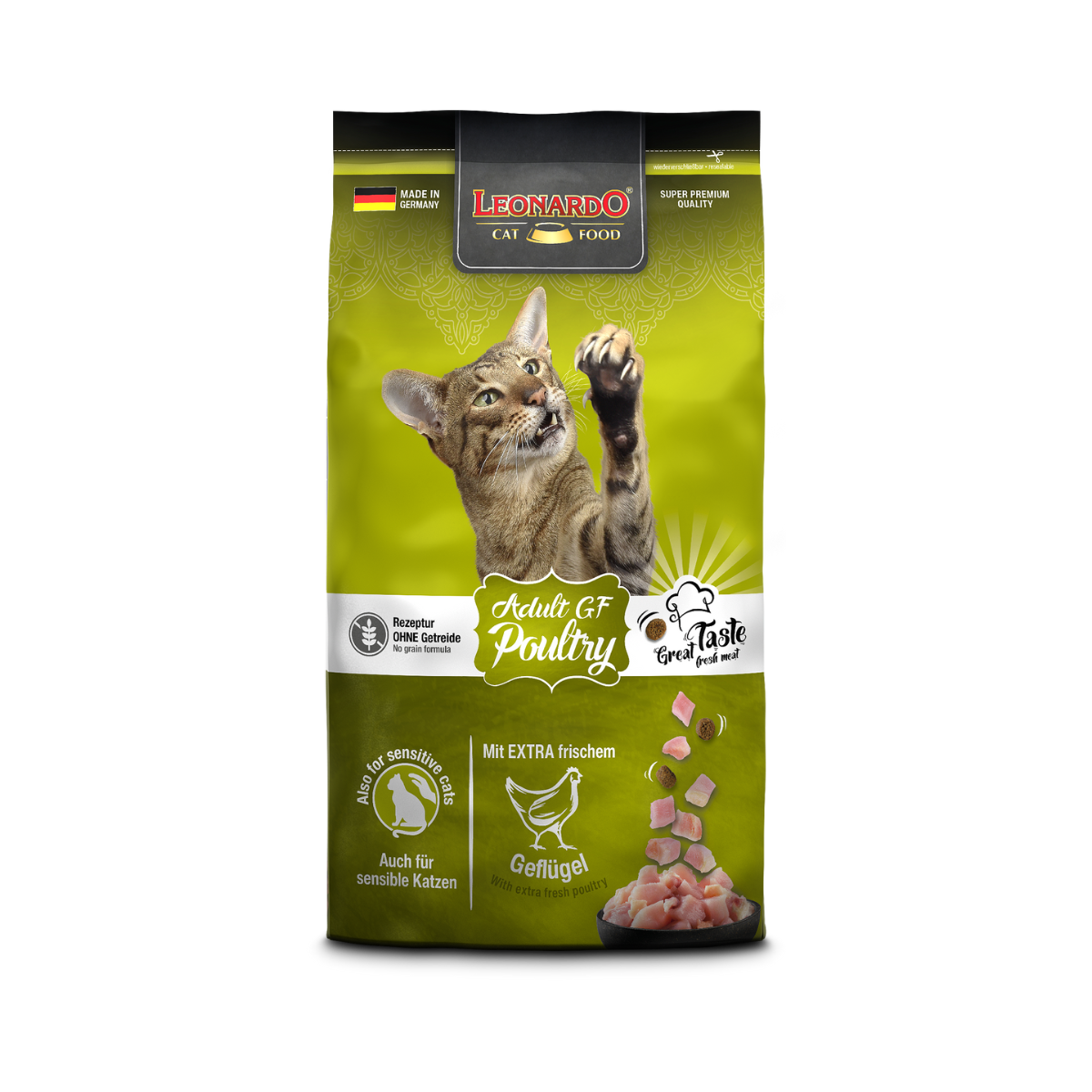 Leonardo gato gf adulto poultry 1.8 kg
