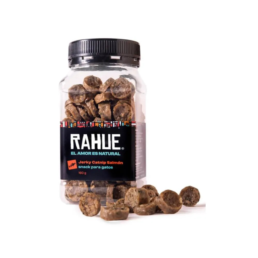 Rahue Jerky Catnip Salmón 160 gr