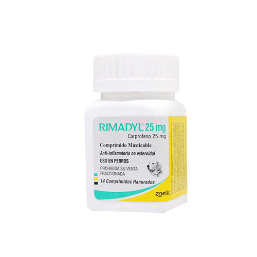 RIMADYL 25 MG 14 UNID