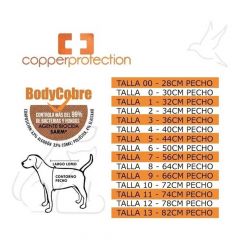 BODY DE COBRE COPPER PROTECTION TALLA 1