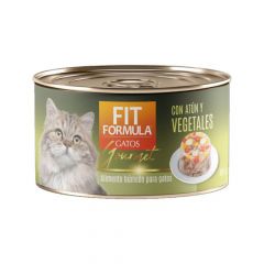 LATA FIT GATO ATUN Y VEGETALES 80 GR