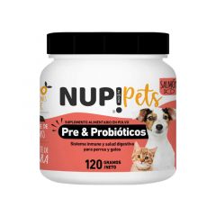 NUP PETS PROBIOTICO POV ORAL SALMON 120 GR