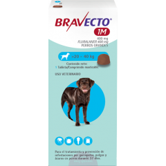 BRAVECTO PERRO 1 MES 20-40 KG